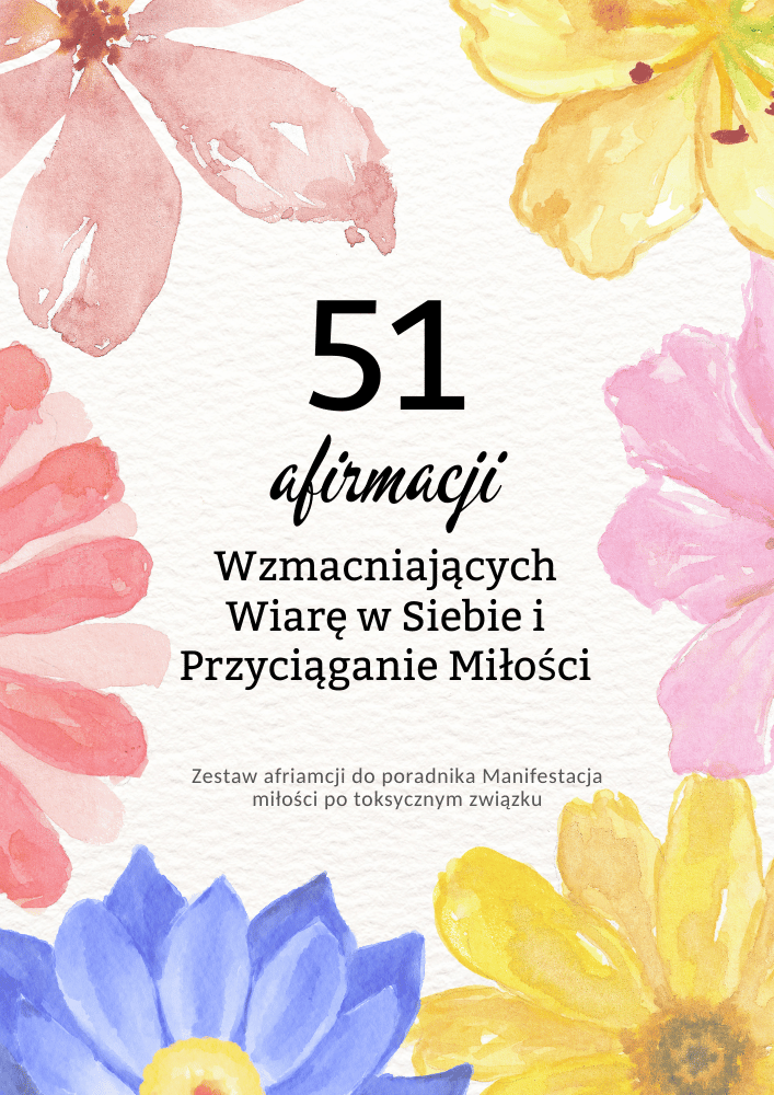 eBook 51 afirmacji wzmacniających wiarę w siebie